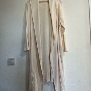 NWOT Free People Beach Waffle Hoodie Cardigan